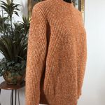 Ava & Viv Women XXL Sweater Long Sleeve Pullover Crew Neck Orange Knit Y2K Boho Photo 4