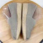 Skechers Bobs by Highlights High Jinx Canvas Wedge Espadrille Shoes Tan 9 Photo 5