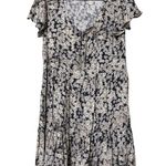 True Craft  size XL juniors tiered peasant dress flutter sleeves floral pattern Photo 10