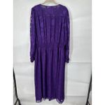 City Chic  Sweet Sass Midi Dress Women 18 Purple Whimsigoth Vampire Witchy Fairy Photo 2