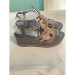 Tahari  Women's Jane Platform Sandals Dark Chocolate Whiskey Size 6.5m Bin2 Photo 1