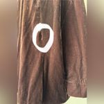 Vintage Y2K Autograph New York Brown Velvet Cropped Button Front Jacket Size 6 Photo 6