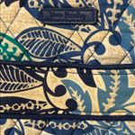 Vera Bradley  Blue and Green Leaf Pattern Shoulder Bag Photo 2