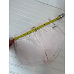 L'Agence NWT L’AGENCE Audery Denim Shorts Pink & Blue Raw Hem Cut Off Bundle Size 25 Photo 9