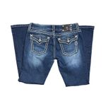 Miss Me Bootcut Jeans Flap Pockets Contrast Stitching Dark Wash 31 Photo 1