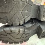 Guess  Black Combat Moto Boots Rugged Design Photo 4