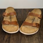 Birkenstock NEW Sierra Oiled Leather Tobacco Brown Sandals Photo 1