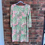 Crown & Ivy  womens beach coral vacation summer pink/green M Photo 3