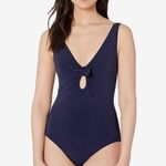 Robin Piccone Ava Plunge One-Piece swimsuit in Navy blue size 2 Photo 6
