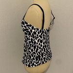 24 & Ocean Black and White Tank Swimsuit Top Photo 6