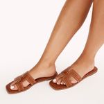 Billini Gordy Sandals in Tan Gold Stud Size 6 Photo 0