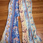 Solemio  Multicolor Paisley Wide-Leg Pants Photo 0