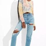 American Eagle AE Tie-Dye V-Neck Sweater Size Extra Large XL Photo 0