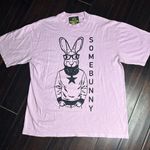 Los Angeles Apparel Crewneck tee shirt 100%cotton unisex bunny design casual modern summer Photo 0