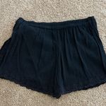 Aerie Black Wrap Shorts Photo 2