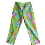 Lilly Pulitzer  Lilly's Zoo Vintage Cotton Blend Cropped Pants Size 6 Photo 1