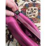 Coach Vintage Y2K Leather Mini Baguette Shoulder Baguette Bag Pink Leather Photo 7