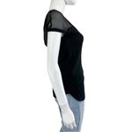 Sandro  Black Silk Blouse Size M Photo 1