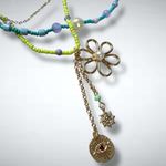 Free People Waikiki Belly Chain NWT Whimsical Charm Charms Beads Body Jewelry Photo 8