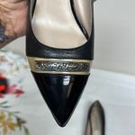 Brighton Flirt Black Leather Kitten Heels Size 6.5 MSRP 208 Photo 9