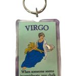 🇺🇸 Virgo Keychain September 18 Birthday Photo 0