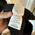 Off-White Women’s  Denim Shorts Size 27 Color Black White Photo 5