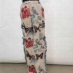 Guapi Paris Butterfly Tapestry Pants (Size 30) Red Photo 1