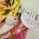 PQ SWIM PILYQ Bikini Set Size Medium NWT Oasis Reversible Knot Swim NWT Floral Yellow Photo 8