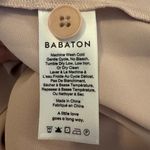 Babaton Aritzia  Camille Day Dress Long Sleeve Light Pink Button Front Mini Sz L Photo 6