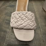 A New Day  Lilac Braided Block Heel Mules Size 7.5 | Trendy Slide Sandals Photo 6