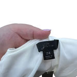 J.Crew Colorblocked Sleeveless Ruffle Jumpsuit Ivory Cream Black Plus Size 24 Photo 11