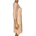 Maeve  Anthropologie Pink Lefkara Lace Dress Size Medium New without tags Photo 2