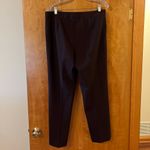 Lafayette 148 New York Irving Virgin Wool Blend Pants Plum Trousers NWT Size 10 Photo 6