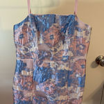 Main Strip Floral Dress Photo 0