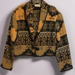 Vintage Tribal Patterned Blazer Photo 0