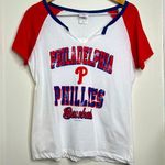 Genuine Merchandise  Philadelphia Phillies Baseball T Shirt Thin Cotton Medium Photo 0