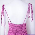 Free People NEW Intimately ‎ Caught Up Printed Slip Dress, Pink, XL Photo 10