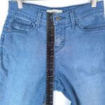 Levi's  Jeans Womens 6M (26x15) Blue Knee Length Bermuda Capri Stretch Mid Rise Photo 7