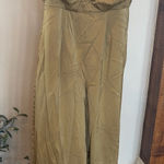 Hers & Mine Elegant Olive Green Jumpsuit women’s small Photo 0