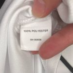 Port Authority White “Library Lady” Short Sleeve Polo Size Medium Photo 4