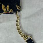 Bongo Corduroy Wallet Floral Print Crossbody Bag Chain Detail Small Boho Photo 5