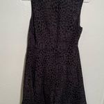 Kirna Zabete at Target Faux Wrap Dress Gray Animal Print Size 6 Photo 7