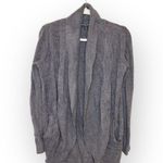 Barefoot Dreams Bamboo Chic Lite Gray Cardigan M – Luxe Minimalist Soft Cozy Photo 0
