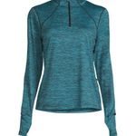 Athletic Works  Womens Top Size Large 12-14 Lightweight 1/4 Zip Front New Photo 0