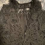 And’or‎ Chic Spaghetti Strap Black Lace Mini Dress Size Medium Photo 1