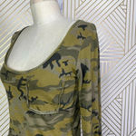 n:philanthropy Boot Camouflage Print Bodysuit in Green Size US XS Photo 6