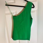 Maeve NWT  Ribbed One-shoulder Sweater‎ Tank In Greenx XS Photo 7
