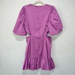 Veronica Beard  Iker Puffed-Sleeve Mini Dress Photo 4