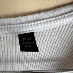 ATM Womens Butter Soft White Capsule VNeck Long Sleeve Size Medium Stretchy White Photo 2