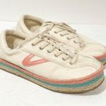 Tretorn  Size 9.5 Nylite Plus Espadrille Platform Lace Up Sneaker Photo 2